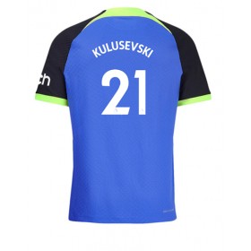 Herren Fußballbekleidung Tottenham Hotspur Dejan Kulusevski #21 Auswärtstrikot 2022-23 Kurzarm